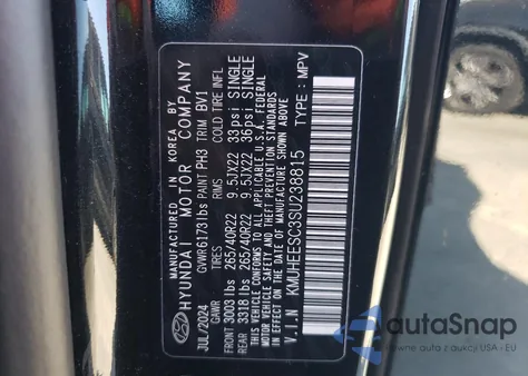 2025 Genesis Gv80 Prestige из США, поврежденный, VIN KMUHEESC3SU238815